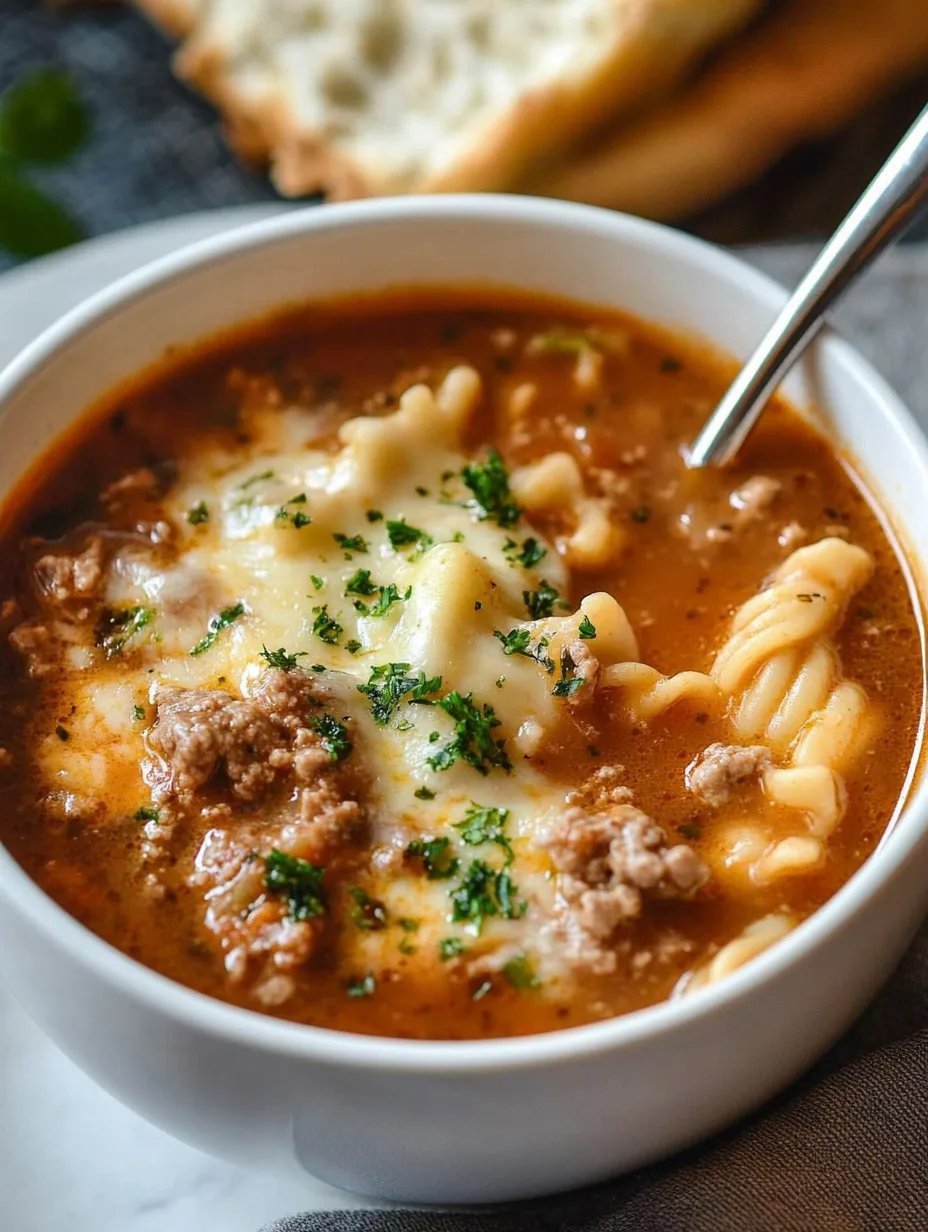 Lasagna Soup