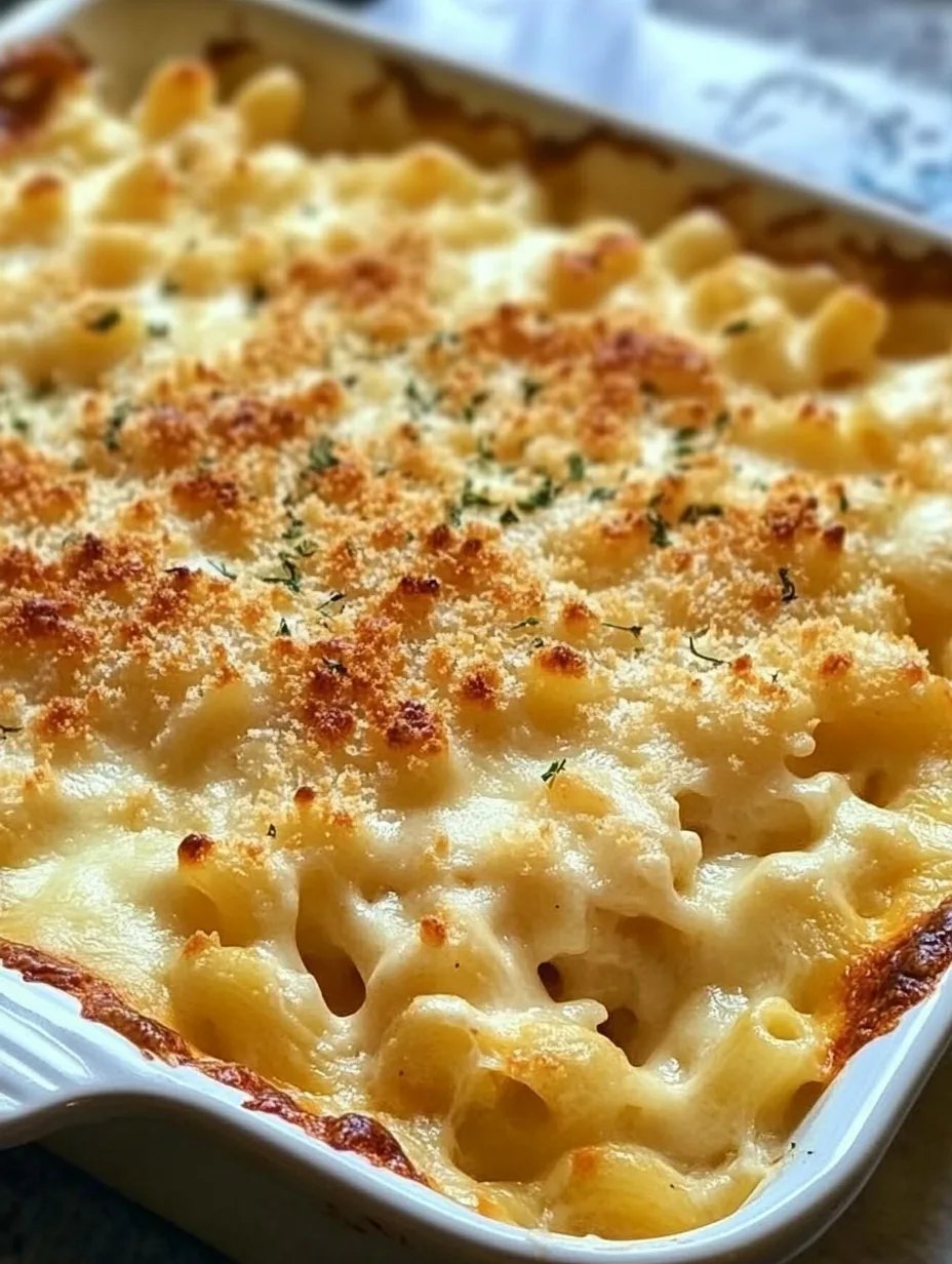 Creamy Baked Mac and Cheese