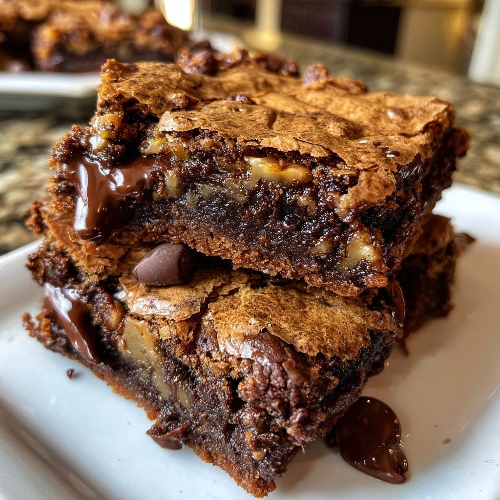 The Best Fudgy Chewy Brookies