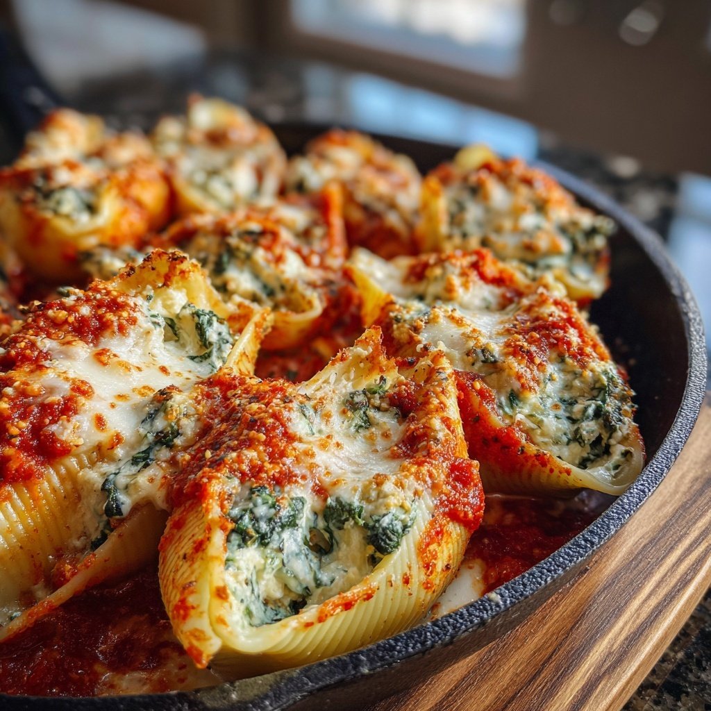Comfort Food Stuffed Shells