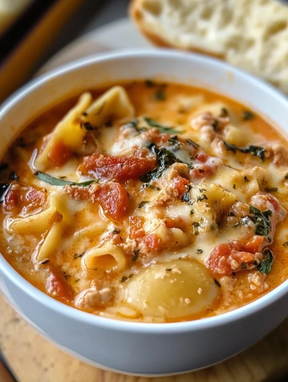 Lasagna Soup