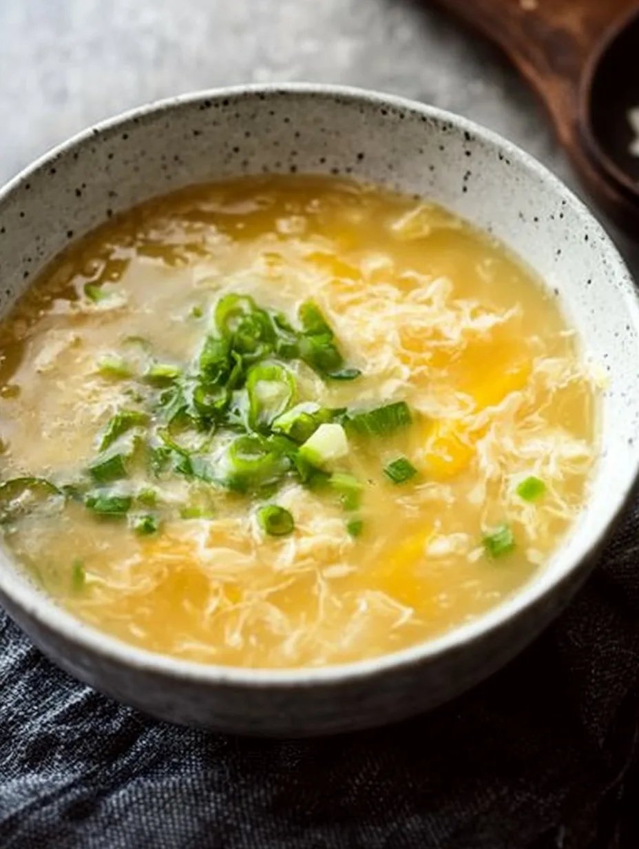 Easy 10-min. Egg Drop Soup
