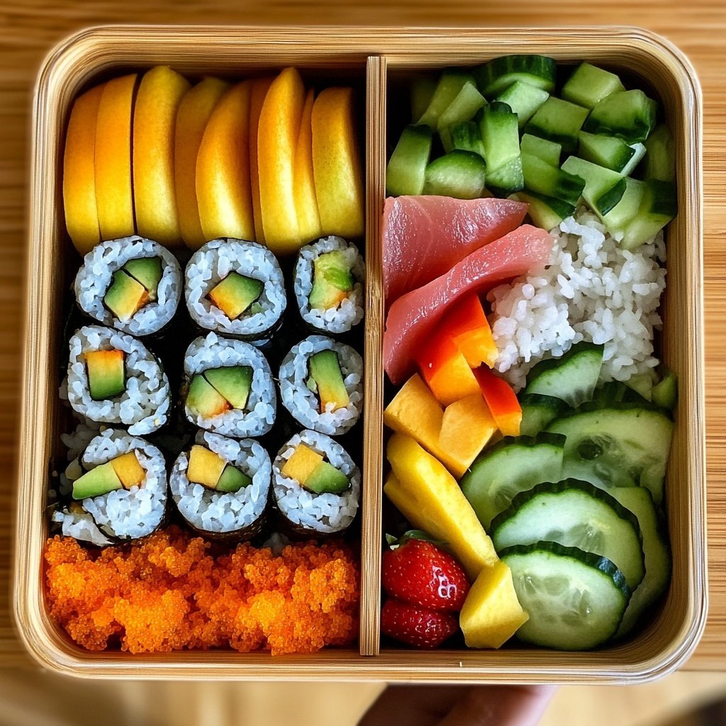 No-Cook Bento Box Lunch Idea
