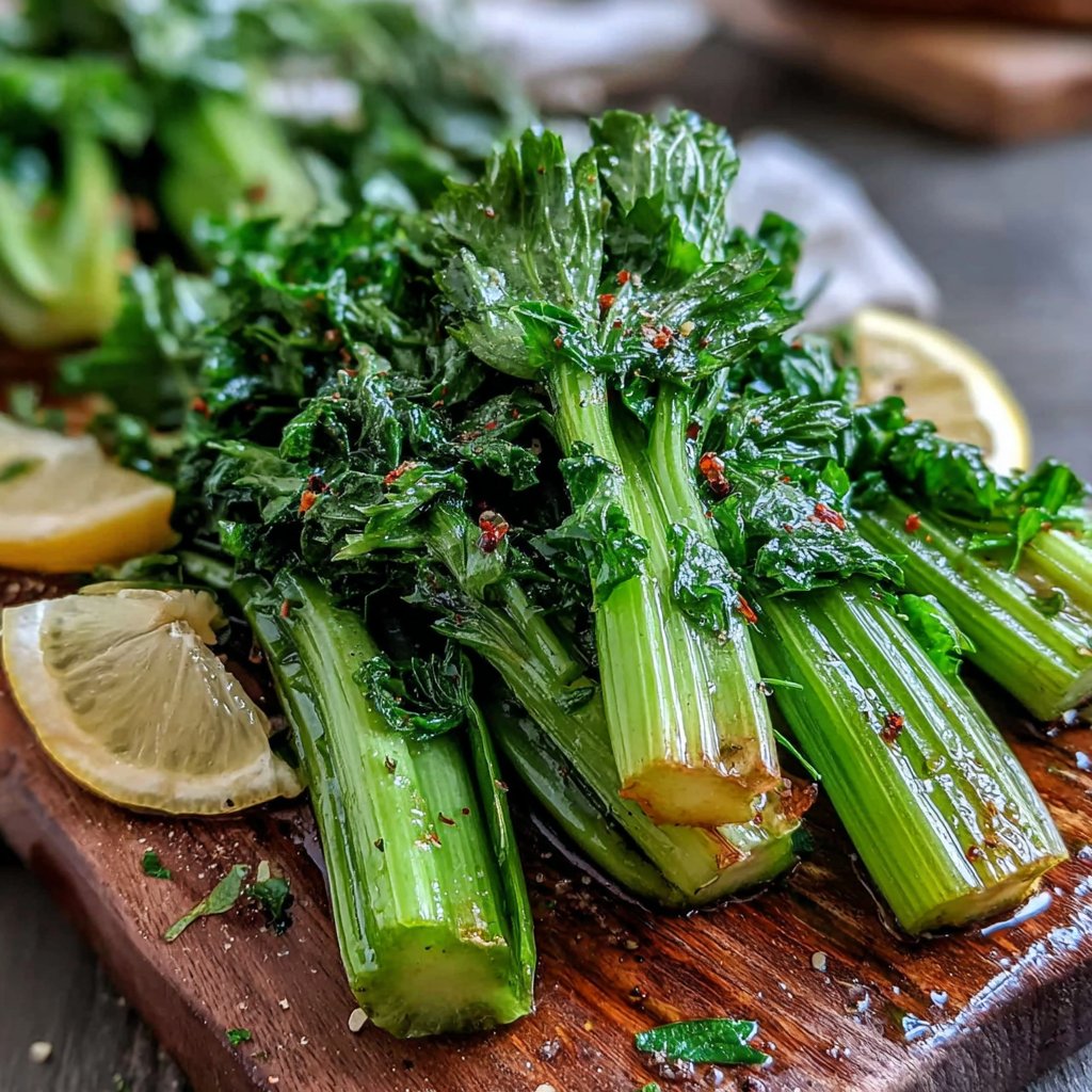 Celery Salad With Lemon And Olive Oil