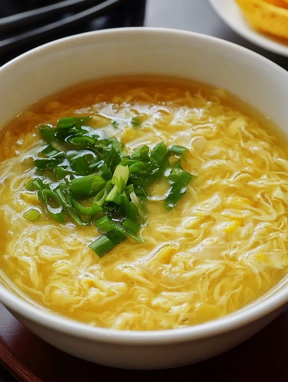 10 Min Chinese Egg Drop Soup